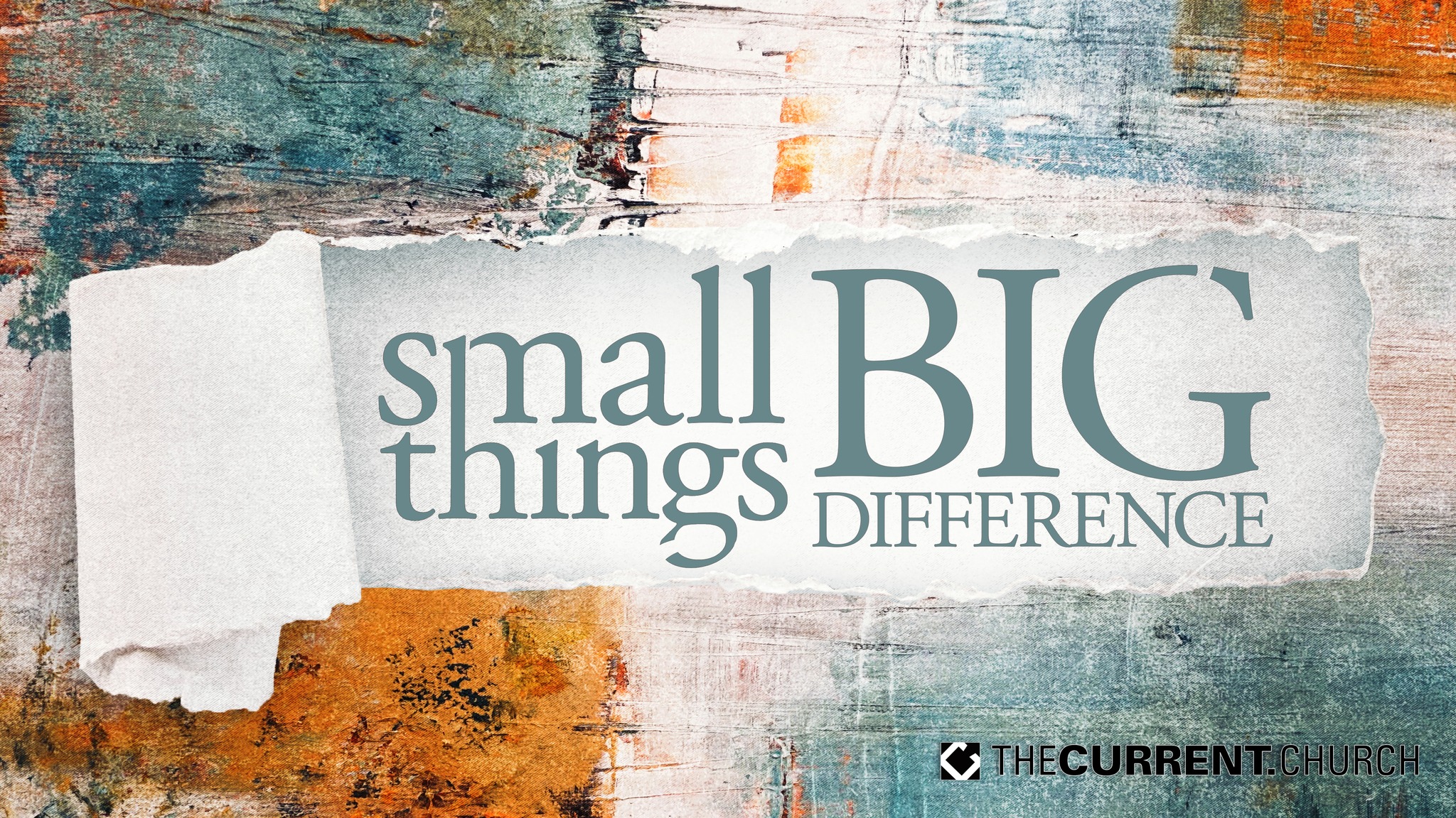 Small Things Big Difference Week 5
